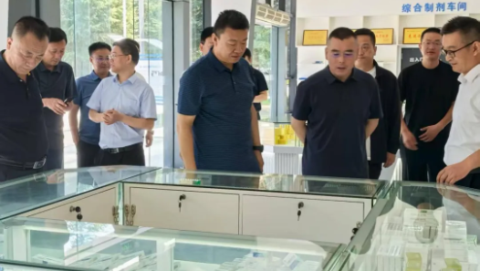 甘肃省药品监督管理局党组书记、局长吉永锋到独一味制药考察调研 助力企业高质量发展